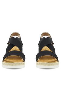 Clara Barson Espadryle Aussie WS2189-26 Czarny. Kolor: czarny. Materiał: materiał #7