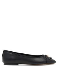Nine West Baleriny 122AL4108 Czarny. Kolor: czarny. Materiał: skóra