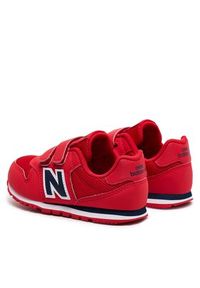 New Balance Sneakersy PV500CRN Czerwony. Kolor: czerwony. Materiał: skóra #5