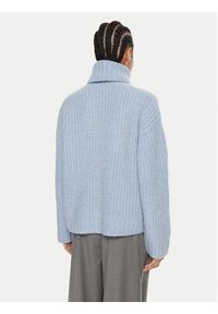 2NDDAY Golf Bernardo 2245340460 Niebieski Loose Fit. Typ kołnierza: golf. Kolor: niebieski. Materiał: syntetyk #5