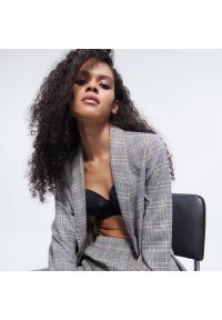 Reserved - Marynarka w kratę - Beżowy. Kolor: beżowy #1