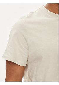 Tommy Jeans T-Shirt Classic DM0DM09598 Beżowy Regular Fit. Kolor: beżowy. Materiał: bawełna
