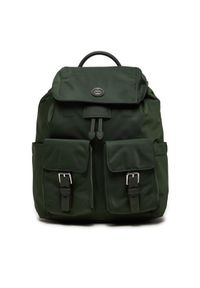 Tory Burch Plecak Virginia Flap Backpack 85061 Zielony. Kolor: zielony. Materiał: materiał #1