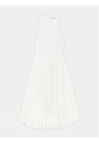 Desigual Sukienka letnia MONSIEUR CHRISTIAN LACROIX Romantic 24SWVW78 Biały Regular Fit. Kolor: biały. Materiał: bawełna. Sezon: lato