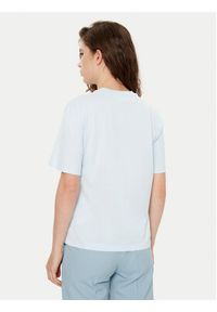 Lacoste T-Shirt TF7215 Błękitny Regular Fit. Kolor: niebieski. Materiał: bawełna #4