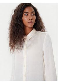 Guess Koszula W5YH1A WHCR2 Écru Regular Fit. Materiał: syntetyk #5