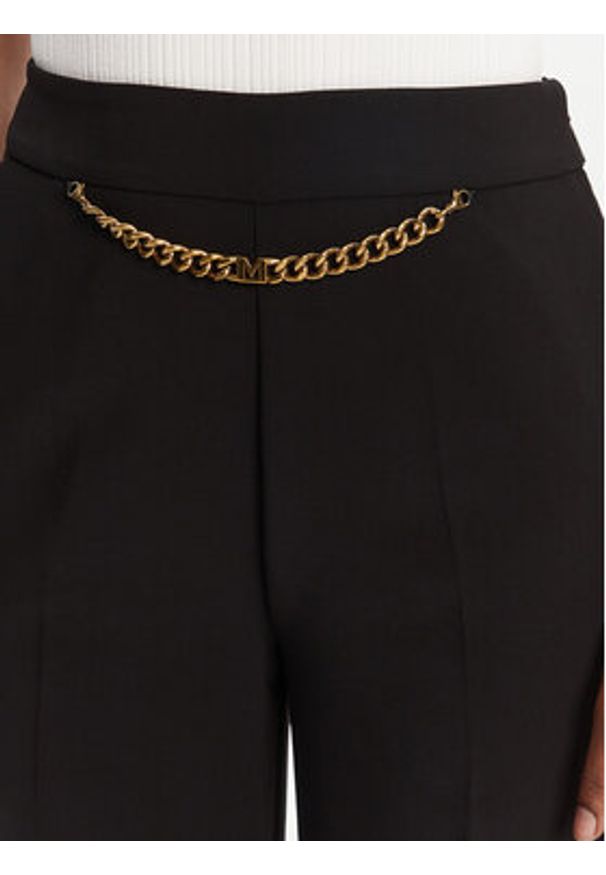 Marciano Guess Spodnie materiałowe 5YGB01 7357A Czarny Regular Fit. Kolor: czarny. Materiał: syntetyk