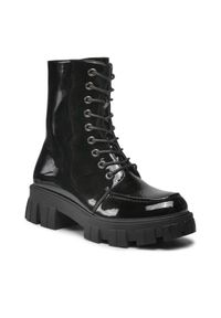 DeeZee Trapery WS5585-07 Czarny. Kolor: czarny. Materiał: skóra #1