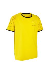 KIPSTA - Koszulka piłkarska dla dzieci Kipsta FF100 Belgia. Materiał: bawełna, poliester, materiał. Sezon: lato. Sport: piłka nożna