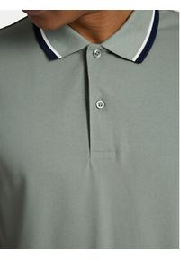 Selected Homme Polo 16095852 Zielony Slim Fit. Typ kołnierza: polo. Kolor: zielony. Materiał: bawełna #6