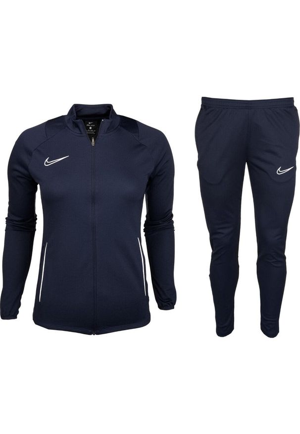 Dres damski Nike Dry Acd21 Trk Suit. Kolor: niebieski. Materiał: dresówka