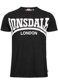 Koszulka Lonsdale York. Kolor: czarny. Materiał: bawełna #2
