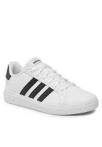 Adidas - adidas Sneakersy Grand Court Lifestyle Tennis Lace-Up Shoes GW6511 Biały. Kolor: biały. Materiał: skóra #2