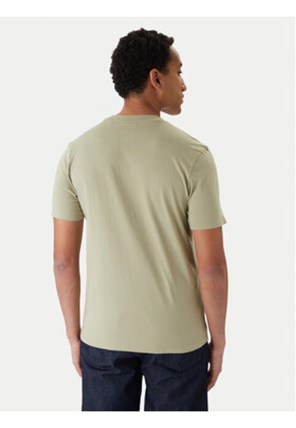 Hugo - HUGO T-Shirt Dulivio 50467556 Zielony Regular Fit. Kolor: zielony. Materiał: bawełna