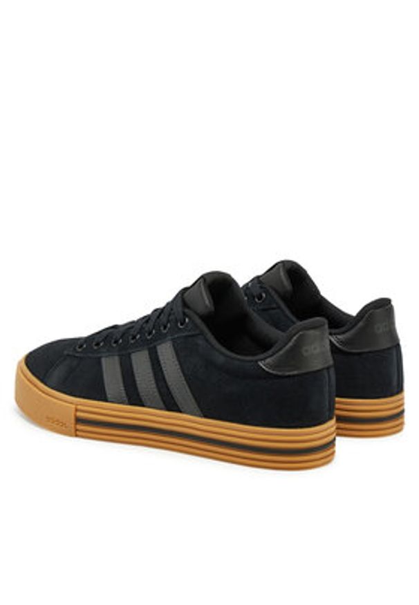 Adidas - adidas Sneakersy Daily 4.0 JH6930 Czarny. Kolor: czarny. Materiał: zamsz, skóra