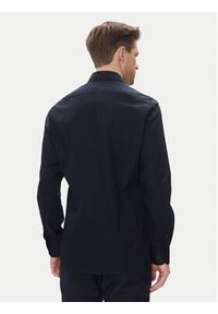 TOMMY HILFIGER - Tommy Hilfiger Koszula MW0MW39279 Granatowy Slim Fit. Kolor: niebieski. Materiał: bawełna