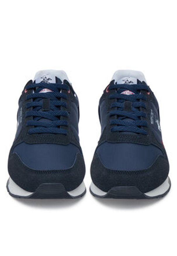 Beverly Hills Polo Club Sneakersy V5-6414 Granatowy. Kolor: niebieski. Materiał: materiał, syntetyk