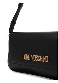Love Moschino - LOVE MOSCHINO Torebka JC4058PP1PLO0000 Czarny. Kolor: czarny. Materiał: skórzane #4