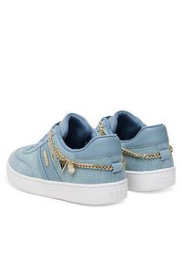 Guess Sneakersy 177191 Niebieski. Kolor: niebieski. Materiał: materiał #5