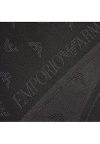 Emporio Armani Szal 625009 CC306 00044 Czarny. Kolor: czarny. Materiał: wełna, materiał