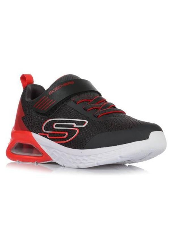 skechers - Buty do chodzenia dla dzieci Skechers Microspec Max Ii V. Kolor: czarny. Materiał: syntetyk, materiał. Szerokość cholewki: normalna. Model: Skechers Sport. Sport: turystyka piesza
