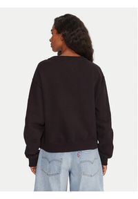 Tommy Jeans Bluza Silver Script DW0DW21961 Czarny Regular Fit. Kolor: czarny. Materiał: bawełna #5
