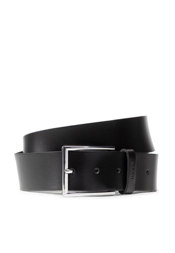 Pasek Męski Hugo. Kolor: czarny