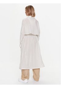 Calvin Klein Płaszcz przejściowy Parachute K20K205172 Écru Oversize. Materiał: syntetyk