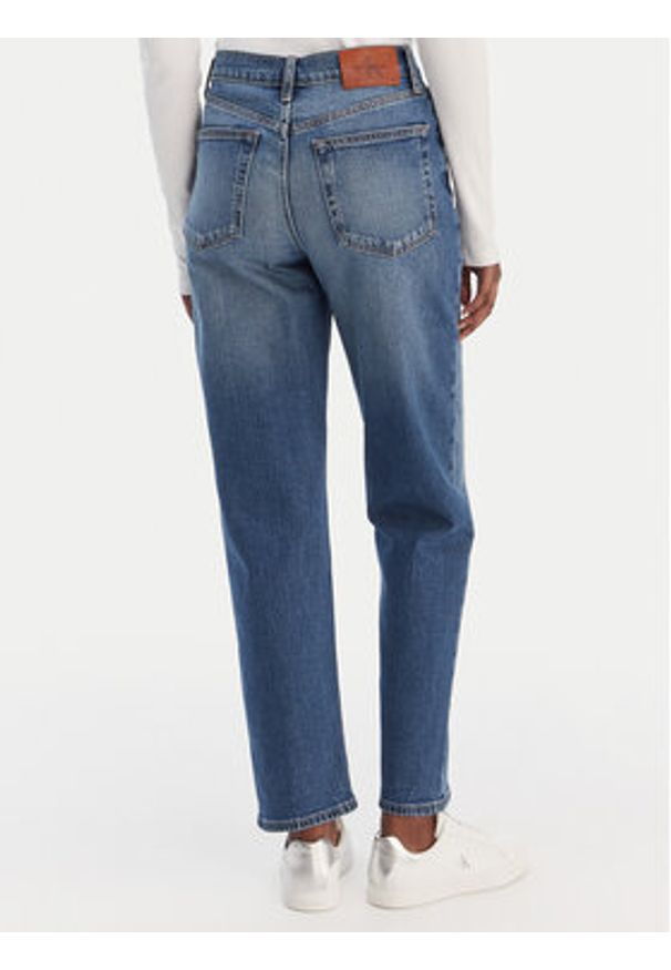 Calvin Klein Jeans Jeansy LV047E907G Niebieski Taper Fit. Kolor: niebieski