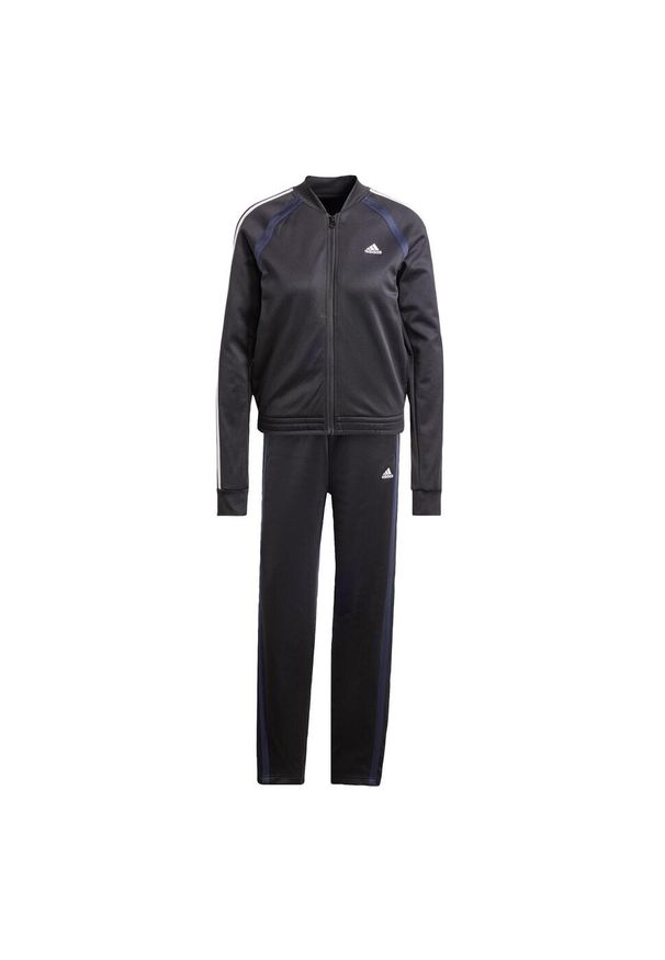 Adidas - Dres Teamsport. Kolor: biały, wielokolorowy, czarny. Materiał: dresówka