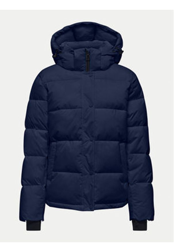 only - ONLY Kurtka zimowa Ann 15287909 Granatowy Regular Fit. Kolor: niebieski. Materiał: syntetyk. Sezon: zima