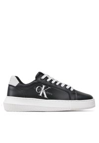 Calvin Klein Jeans Sneakersy Chunky Cupsole Laceup Mon Lth Wn YW0YW00823 Czarny. Kolor: czarny. Materiał: skóra #1