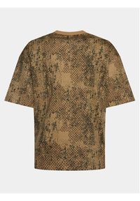 Alpha Industries T-Shirt Essentials 146504C Brązowy Relaxed Fit. Kolor: brązowy. Materiał: bawełna #3