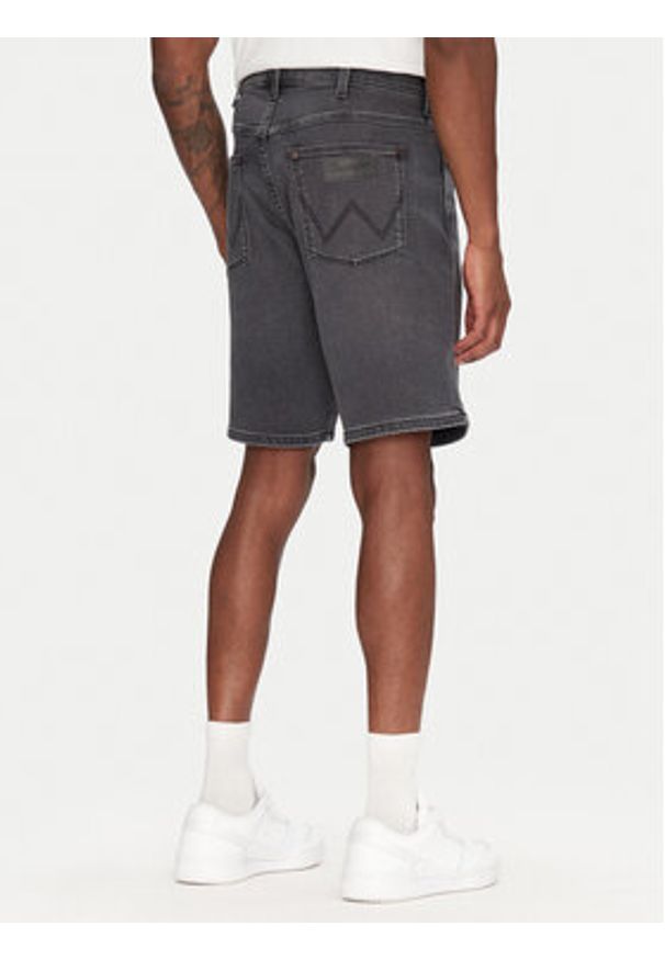Wrangler Szorty jeansowe Frontier 112364834 Szary Relaxed Fit. Kolor: szary. Materiał: bawełna