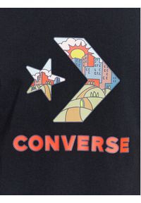 Converse T-Shirt Star Chevron Block Infill Ss Tee 10025280-A01 Czarny Regular Fit. Kolor: czarny. Materiał: bawełna #2