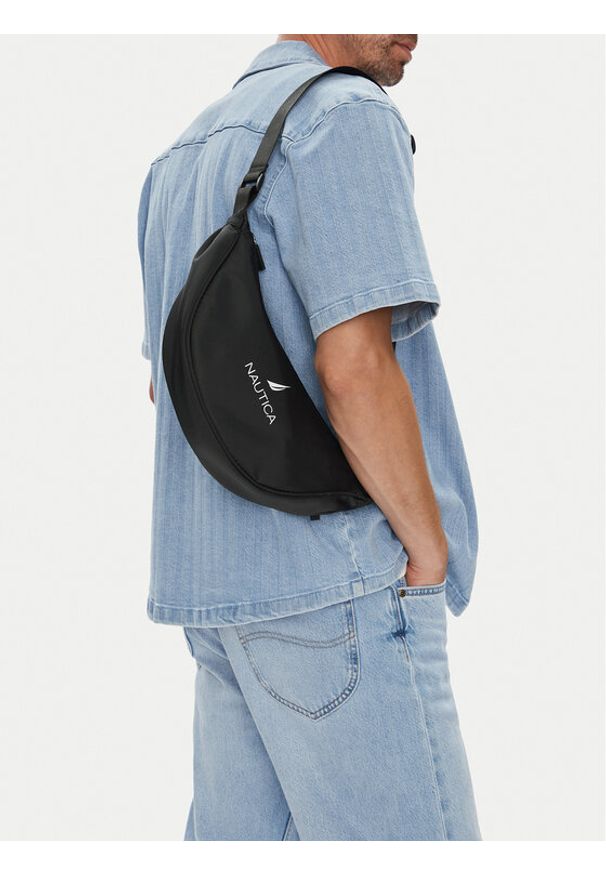 Nautica Torebka C-NTC-M-005-08 Czarny. Kolor: czarny. Materiał: materiał