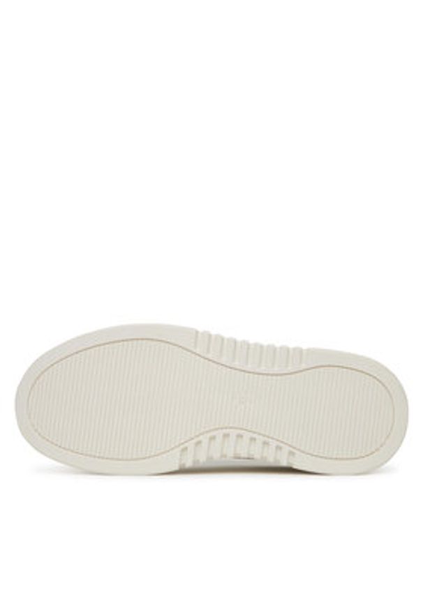 DeeZee Sneakersy AM25232-R Biały. Kolor: biały. Materiał: skóra