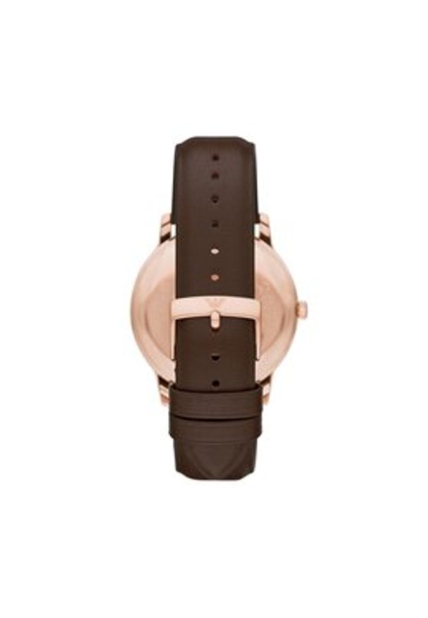 Emporio Armani Zegarek Classics AR11572 Brązowy. Kolor: brązowy