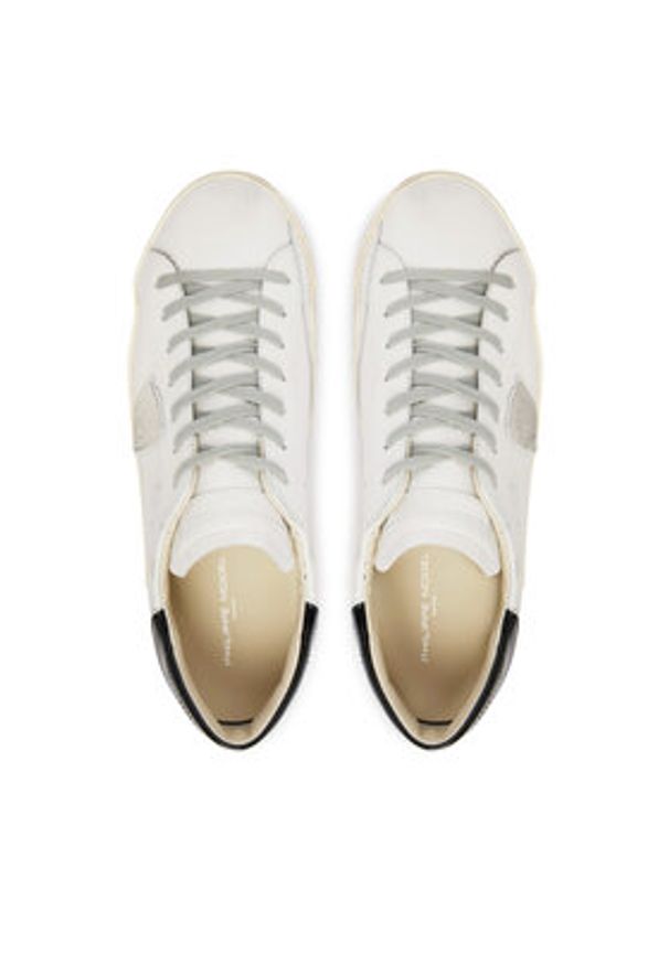Philippe Model Sneakersy Prsx Low A013648 PRLU V030 Biały. Kolor: biały. Materiał: skóra
