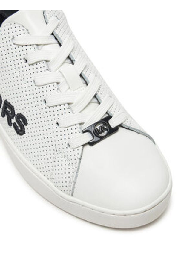 MICHAEL Michael Kors Sneakersy Keaton Lace Up 43R5KEFS1L Biały. Kolor: biały. Materiał: skóra