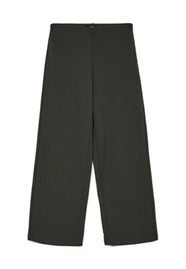 Vero Moda Spodnie materiałowe Berlin 10318454 Szary Wide Leg. Kolor: szary. Materiał: syntetyk