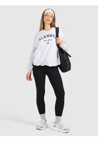 4f - 4F Legginsy dzianinowe damskie - czarne XL. Okazja: na co dzień. Stan: podwyższony. Kolor: czarny. Materiał: dzianina. Styl: casual