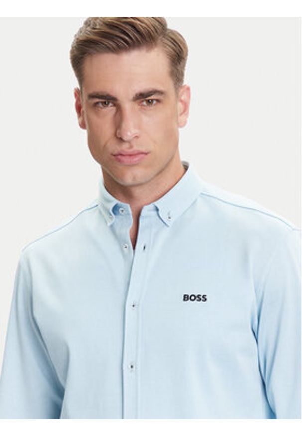 BOSS Koszula B_Motion 50544795 Błękitny Regular Fit. Kolor: niebieski. Materiał: bawełna