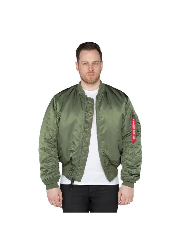 Alpha Industries - ALPHA INDUSTRIES MA 1 > 10010101. Materiał: nylon, dzianina