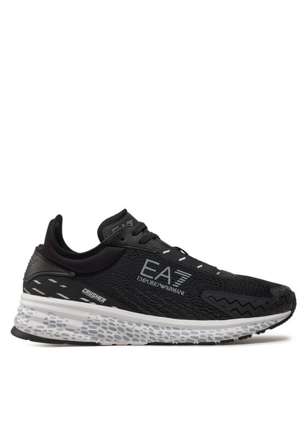 EA7 Emporio Armani Sneakersy X8X157 XK361 T553 Czarny. Kolor: czarny. Materiał: materiał