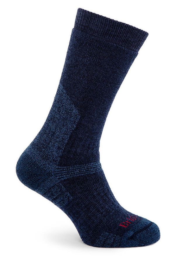 BRIDGEDALE - Męskie skarpety trekkingowe Bridgedale Heavyweight Performance Merino Navy. Kolor: niebieski