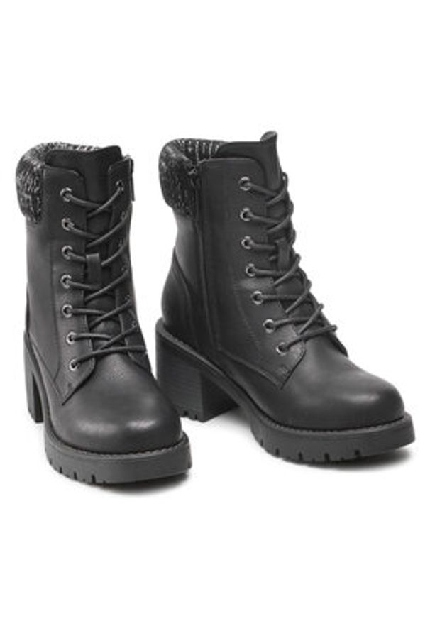 Clara Barson Botki WS5898-10 Czarny. Kolor: czarny. Materiał: skóra