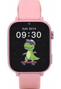 GARETT - Smartwatch Garett Kids N!ce Pro 4G Różowy (N!CE_PRO_ROZOW). Rodzaj zegarka: smartwatch. Kolor: różowy #1