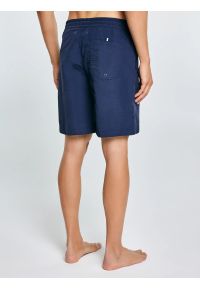 Big-Star - Szorty kąpielowe granatowe Rafiw 403. Kolor: niebieski. Długość: długie #5