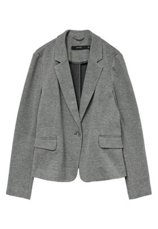 Vero Moda Marynarka Julia 10154123 Szary Regular Fit. Kolor: szary. Materiał: bawełna